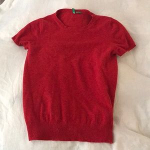 Short sleeved Benetton sweater